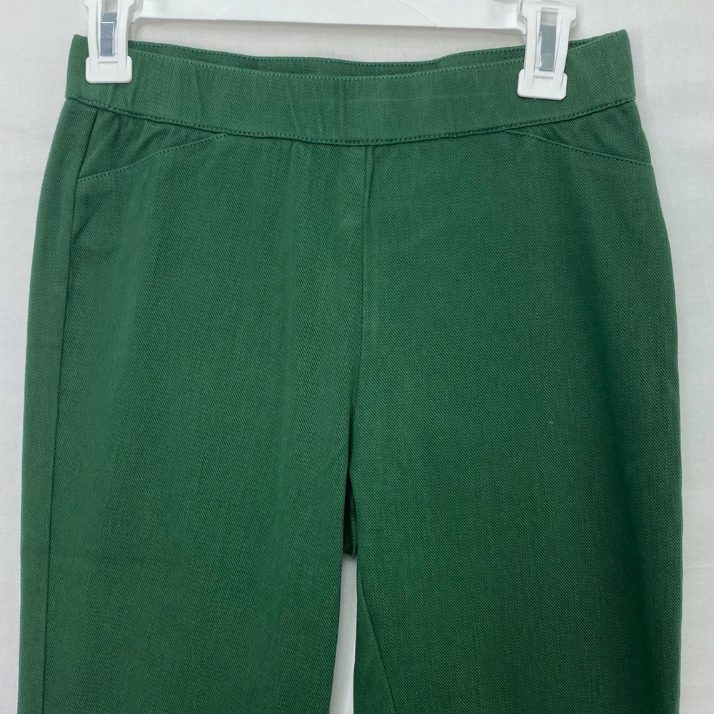 C. Wonder Stretch Twill Pull-On Pants Pine Green - Picture 2 of 6